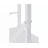 Raft Nex Loft Raft metalic Nex Loft 900x800x400 mm, 3 rafturi, PAL, White/ White