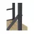 Стеллаж Nex Loft Raft metalic Nex Loft 900x800x400 mm, 3 rafturi, PAL, Anthracite/ Oak Artisan