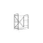 Стеллаж Nex Loft Raft metalic Nex Loft 900x800x400 mm, 3 rafturi, PAL, Anthracite/ White snow