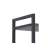 Стеллаж Nex Loft Raft metalic Nex Loft 900x800x400 mm, 3 rafturi, PAL, Anthracite/ Anthracite