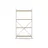 Стеллаж Nex Loft Raft metalic Nex Loft 1100x600x240 mm, 4 rafturi, PAL, White/ Oak Artisan