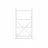 Стеллаж Nex Loft Raft metalic Nex Loft 1100x600x240 mm, 4 rafturi, PAL, White/ White snow