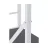 Стеллаж Nex Loft Raft metalic Nex Loft 1100x600x240 mm, 4 rafturi, PAL, White/ Anthracite
