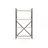 Стеллаж Nex Loft Raft metalic Nex Loft 1100x600x240 mm, 4 rafturi, PAL, Anthracite/ Oak Artisan