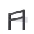 Стеллаж Nex Loft Raft metalic Nex Loft 1100x600x240 mm, 4 rafturi, PAL, Anthracite/ White snow