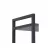 Стеллаж Nex Loft Raft metalic Nex Loft 1100x600x240 mm, 4 rafturi, PAL, Anthracite/ Anthracite