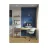 Стеллаж Nex Loft Raft metalic Nex Loft 1700x800x350 mm, 5 rafturi, PAL, White/ Oak Artisan