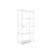 Стеллаж Nex Loft Raft metalic Nex Loft 1700x800x350 mm, 5 rafturi, PAL, White/ White snow