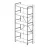Стеллаж Nex Loft Raft metalic Nex Loft 1700x800x350 mm, 5 rafturi, PAL, Anthracite/ White snow