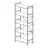 Стеллаж Nex Loft Raft metalic Nex Loft 1700x800x350 mm, 5 rafturi, PAL, Anthracite/ Anthracite