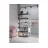 Стеллаж Nex Loft Raft metalic Nex Loft 1800x600x240 mm, 6 rafturi, PAL, White/ Anthracite