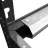 Raft Nex Raft metalic de depozitare Nex Titan 1680x1200x500 mm, 2 niveluri,1 poliță din PAL, Antracit