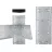 Raft Nex Raft metalic de depozitare Nex Budget 1600x800x400 mm, 4 rafturi MDF, galvanizat