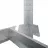 Raft Nex Raft metalic de depozitare Nex Budget 1600x800x400 mm, 4 rafturi MDF, galvanizat