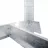 Raft Nex Raft metalic de depozitare Nex Budget 1800x900x400 mm, 5 rafturi MDF, galvanizat