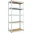 Raft Nex Raft metalic de depozitare Nex Budget 2000x1000x450 mm, 5 rafturi MDF, galvanizat