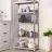 Raft Nex Raft metalic de depozitare Nex Budget 2200x1100x400 mm, 5 rafturi MDF, galvanizat