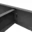 Raft Nex Raft metalic de depozitare Nex Standard 1800x900x400mm, 5 rafturi, MDF, antracit