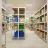 Стеллаж Nex Raft metalic de depozitare Nex Standard 2400x1200x500mm, 5 rafturi, MDF, galvanizat