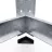 Стеллаж Nex Raft metalic de depozitare Nex Standard 2400x1200x500mm, 5 rafturi, MDF, galvanizat