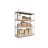 Raft Nex Raft metalic de depozitare Nex Titan 1800x1200x500mm, 4 rafturi, MDF, galvanizat