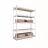 Raft Nex Raft metalic de depozitare Nex Titan 2160x1200x800 mm, 5 rafturi MDF, galvanizat