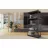 Стеллаж Nex Raft metalic de depozitare Nex Budget 1800x900x400 mm, 5 rafturi metal, Antracit