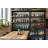 Стеллаж Nex Raft metalic de depozitare Nex Budget 1800x900x400 mm, 5 rafturi metal, Antracit