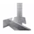 Стеллаж Nex Raft metalic de depozitare Nex Budget 1600x800x400 mm, 4 rafturi metal, galvanizat