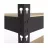 Raft Nex Raft metalic de depozitare Nex Titan 1800x1200x400mm, 4 rafturi, MDF, Antracit
