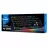 Игровая клавиатура SVEN Gaming Keyboard SVEN KB-G8900, Mechanical, Fn keys, G Keys, Programmable, Built-in memory, Win Lock, RGB, 1.8m, USB, EN/RU, Black
