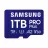 Карта памяти KINGSTON 1.0TB MicroSD (Class 10) UHS-I (U3) +SD adapter, Samsung PRO Plus "MB-MD1T0SA" (R/W:180/130MB/s)