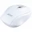 Мышь ACER M501/AMR800, 1600 dpi, 3 кнопки, 55 г, бесшумный, 2 батарейки AAA, 2,4 ГГц, белый, тип подключения: беспроводной, источник питания: батарея, USB-приемник, тип сенсорного датчика: оптический, максимальное разрешение отслеживания: 1600 dpi