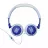 Casti cu fir si microfon JBL Headphones  JBL JR320, Kids On-ear, Blue