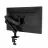 Suport pentru monitor AOC Arm for 1 monitors 17”-34” -  AOC AM400B Black, Desk Clamp/Grommet, Aluminum structure, Mechanical Gas Spring System, Height adjustment, Max.Load: 2-9kg, Tilt: '-90°~+85°, Swivel:180°, Rotation:360°, Hidden cable management, VESA 75/100