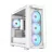 Carcasa fara PSU ASUS Case mATX Asus A23 PLUS TG ARGB WHITE, 4x120mm ARGB, Front Mesh, Tempered Glass, Headset hook, 2xUSBx3.2, 1xUSB 3.2, 1xTypeC, 1x2.5", 3x3.5", White