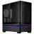 Carcasa fara PSU ASUS PRIME AP202 TG ARGB, Black, (mATX)