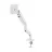 Braț pentru monitor reglabil GEMBIRD Table/desk 1-display mounting "MA-DA1-04-W" WHITE Gembird (rotate,tilt,swivel), 17”-32”, up to 9 kg, VESA:75x75, 100x100