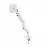 Braț pentru monitor reglabil GEMBIRD Table/desk 1-display mounting "MA-DA1-04-W" WHITE Gembird (rotate,tilt,swivel), 17”-32”, up to 9 kg, VESA:75x75, 100x100