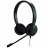 Casti fara fir Jabra Headset Jabra Evolve 20 SE, Stereo MS, USB C/A adapter, Leather, Black