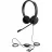 Casti fara fir Jabra Headset Jabra Evolve 20 SE, Stereo MS, USB C/A adapter, Leather, Black