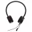 Casti fara fir Jabra Headset Jabra Evolve 20 SE, Stereo MS, USB C/A adapter, Leather, Black