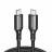 Cablu UGREEN UGREEN Cable Type-C to Type-C 3A 60W 1m 480Mbps, Gray