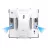 Robot-aspirator Hobot HOBOT Window Cleaning Robot  S7 Pro, Dual Mop Polish, Dual Ultrasonic Water Spray, AI Smart Route Plan for Through Cleaning, UPS anti-drop up to 20min, Long Power Cord (4m), Ultra-thin design, Remote control + Control via APP, Safety rope