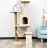 Ansamblu de joaca pentru pisici Cat Tree Когтеточка для кошек 4Life AT59 Beige