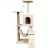Ansamblu de joaca pentru pisici Cat Tree Когтеточка для кошек 4Life AT59 Beige