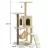 Ansamblu de joaca pentru pisici Cat Tree Когтеточка для кошек 4Life AT59 Beige