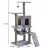 Ansamblu de joaca pentru pisici Cat Tree Когтеточка для кошек 4Life AT60 Grey