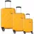 None CCS Комплект чемоданов CCS 5223 Set Yellow