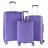 None CCS Комплект чемоданов CCS 5235 Set Purple